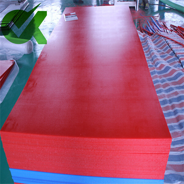 HDPE plastic sheet used in construction