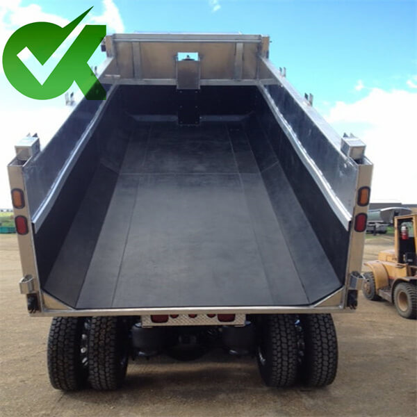 No sticky UHMWPE truck bed chute liner sheet-2