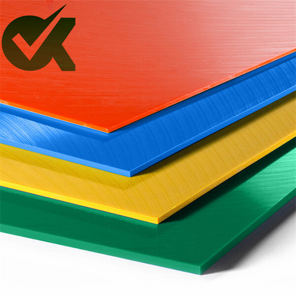 Colorful HDPE sheet for production