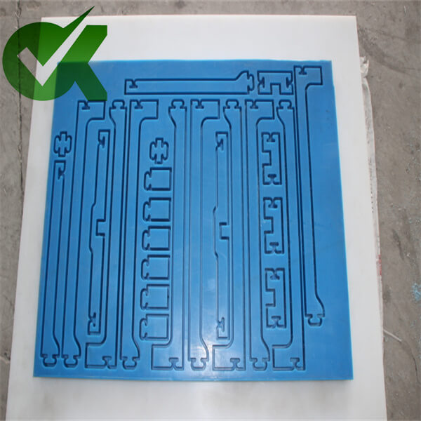 Corrosion-resistant UHMWPE blue shaped parts