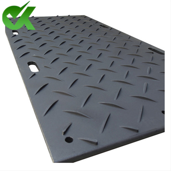HDPE Ground Protection Mat For Construction Of Temporary Roads Can Be Customized To Size