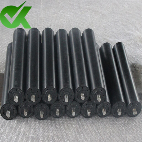 UHMWPE Conveyor Roller Black Durable Corrosion Resistance